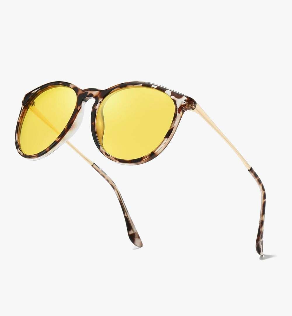 FIMILU Night Driving Glasses for Women Men, Polarized Night Vision Glasses Reduc